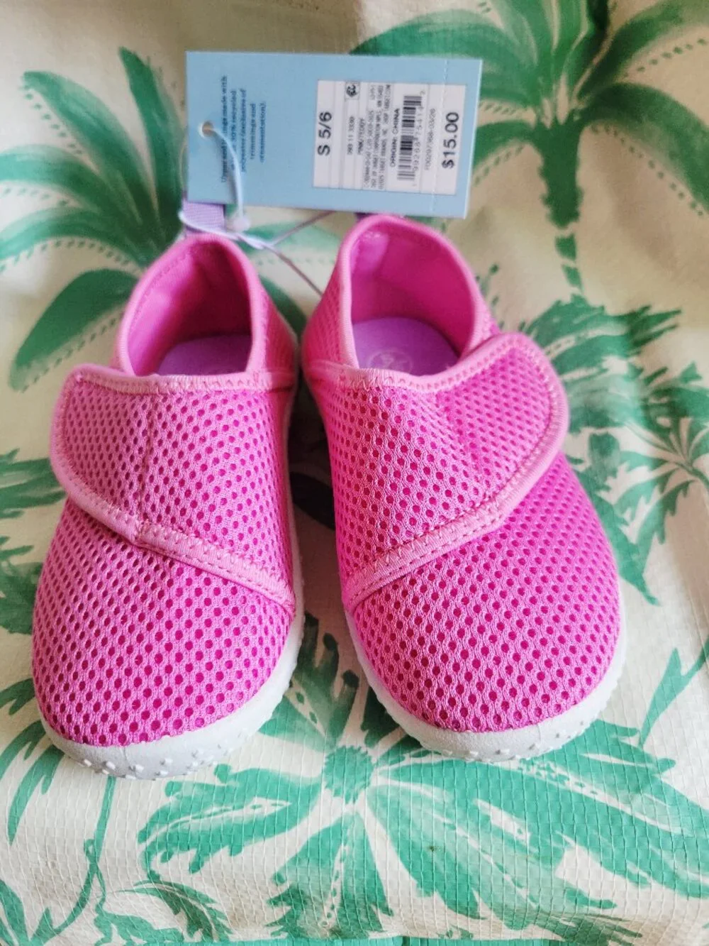 Kids' Teddy Water Shoes - Cat & Jack Pink 5-6T